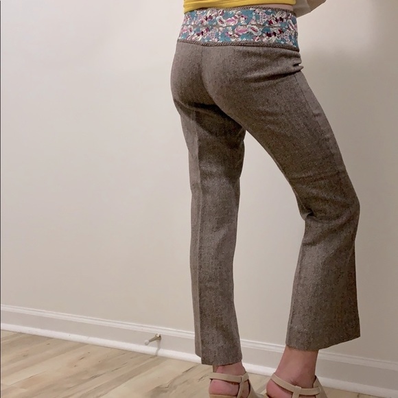 Marciano Embroidered Tweed Pants - Picture 4 of 9